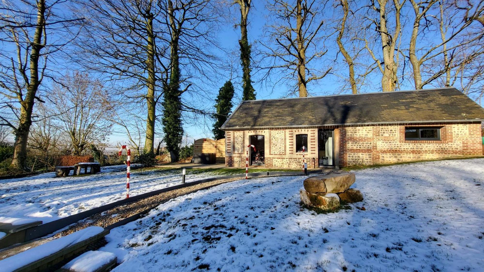 Maison En Normandie "La Herissonnerie" Saint-Eustache-la-Foret Eksteriør bilde